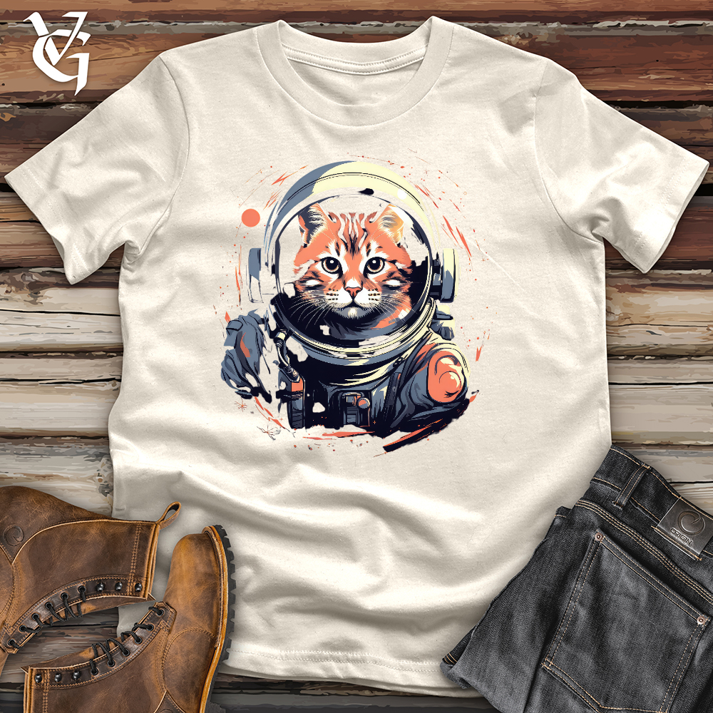 Cat Astronaut Cotton Tee