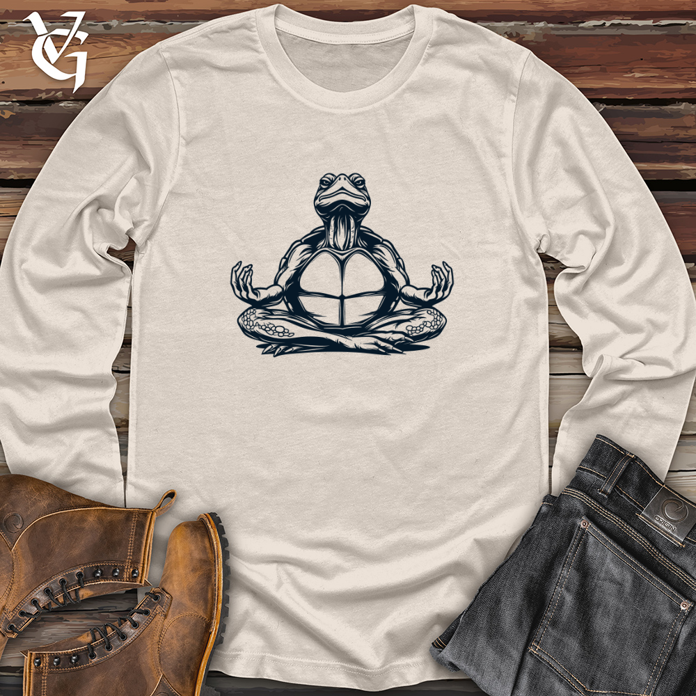 Zen Turtle Meditation Long Sleeve