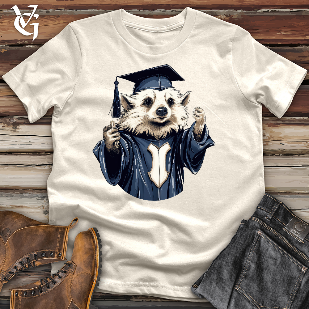 Graduating Hedgehog Cotton Tee