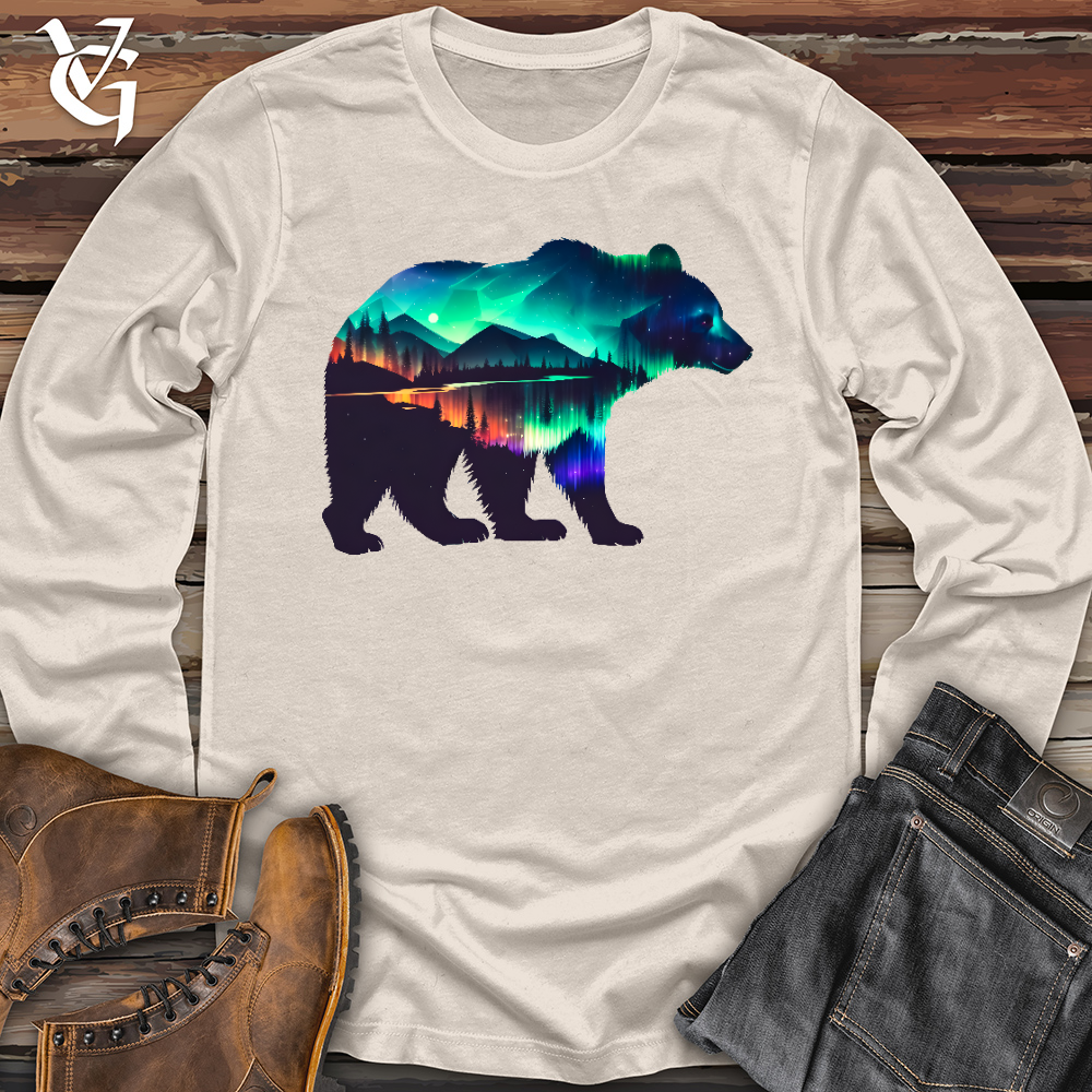 Northern Lights Bear Long Sleeve