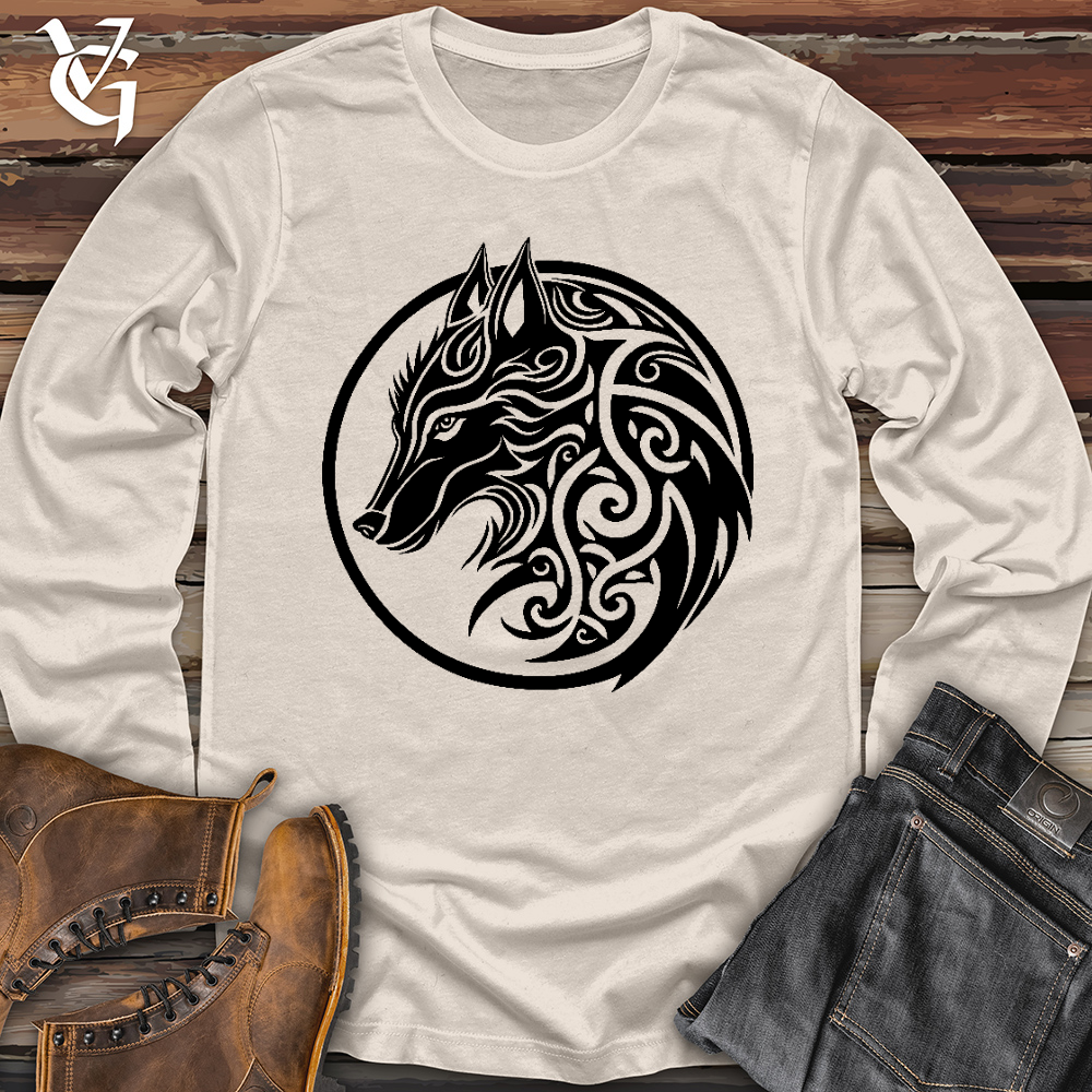 Celtic Wolf Long Sleeve