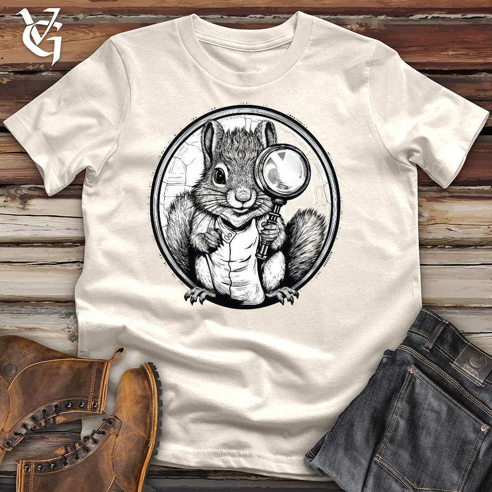 Inspector Squirrel Cotton Tee