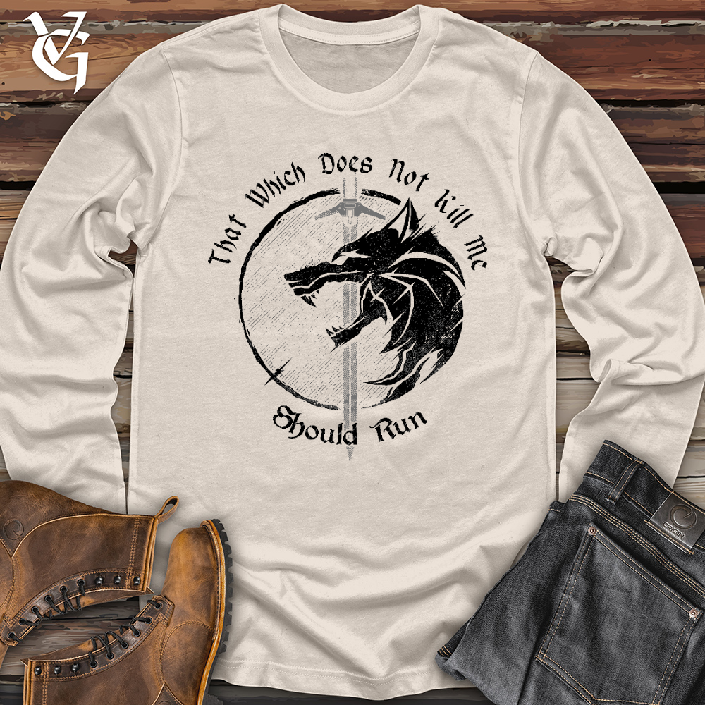 Should Run Wolf Long Sleeve