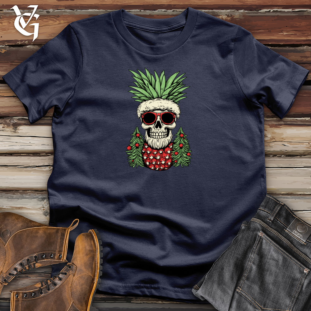 Retro Santa Pineapple Softstyle Tee
