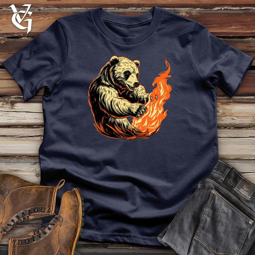 Retro Inferno Bear Softstyle Tee