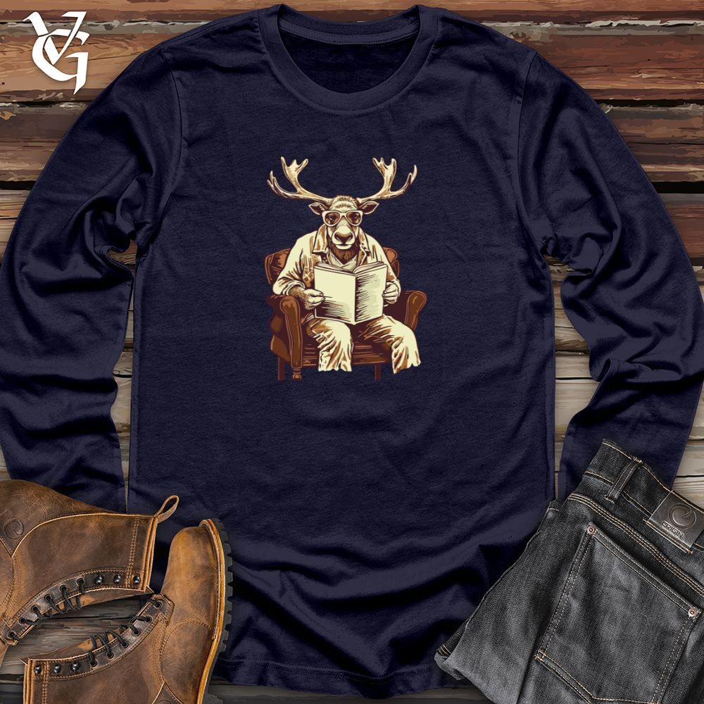 Cozy Moose Reader Long Sleeve