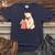 Retro Fry Loving Bear 01 Heavy Cotton Comfort Colors Tee