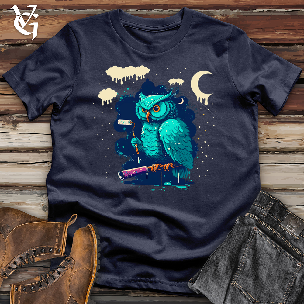 Owl Painter Softstyle Tee