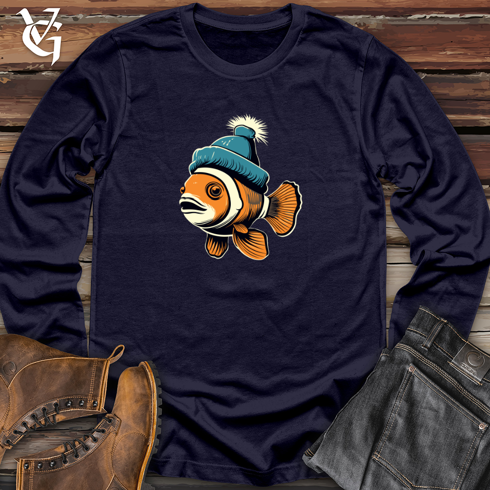 Retro Beanie Clownfish 01 Long Sleeve