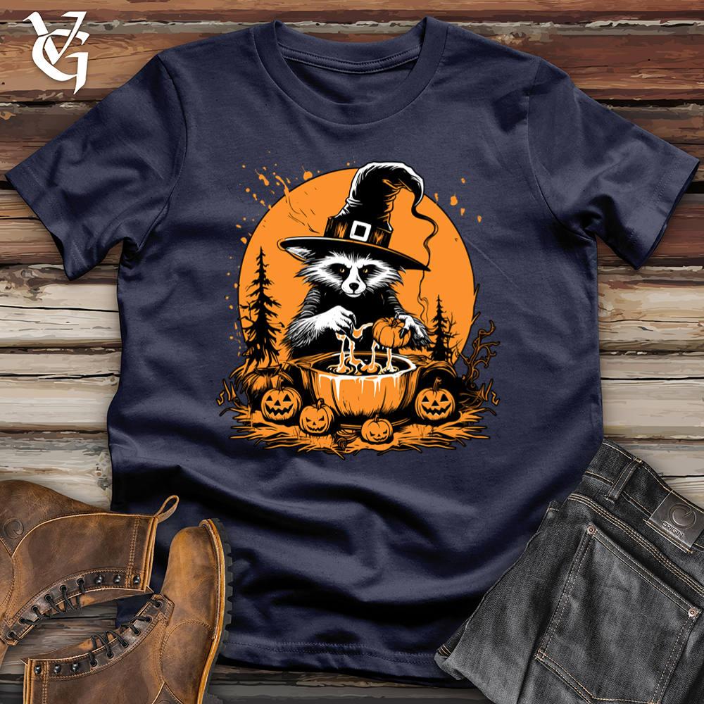 Mystic Cauldron Raccoon Softstyle Tee