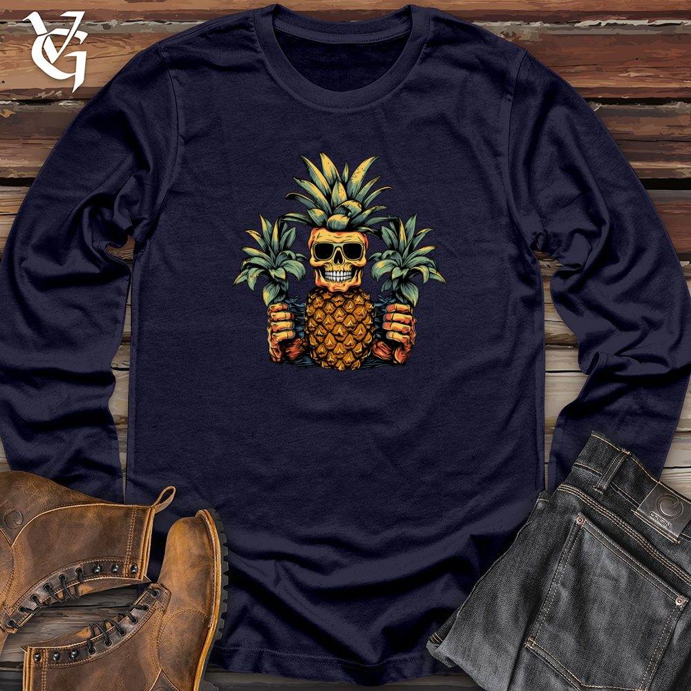 Retro Juggling Pinebones Long Sleeve