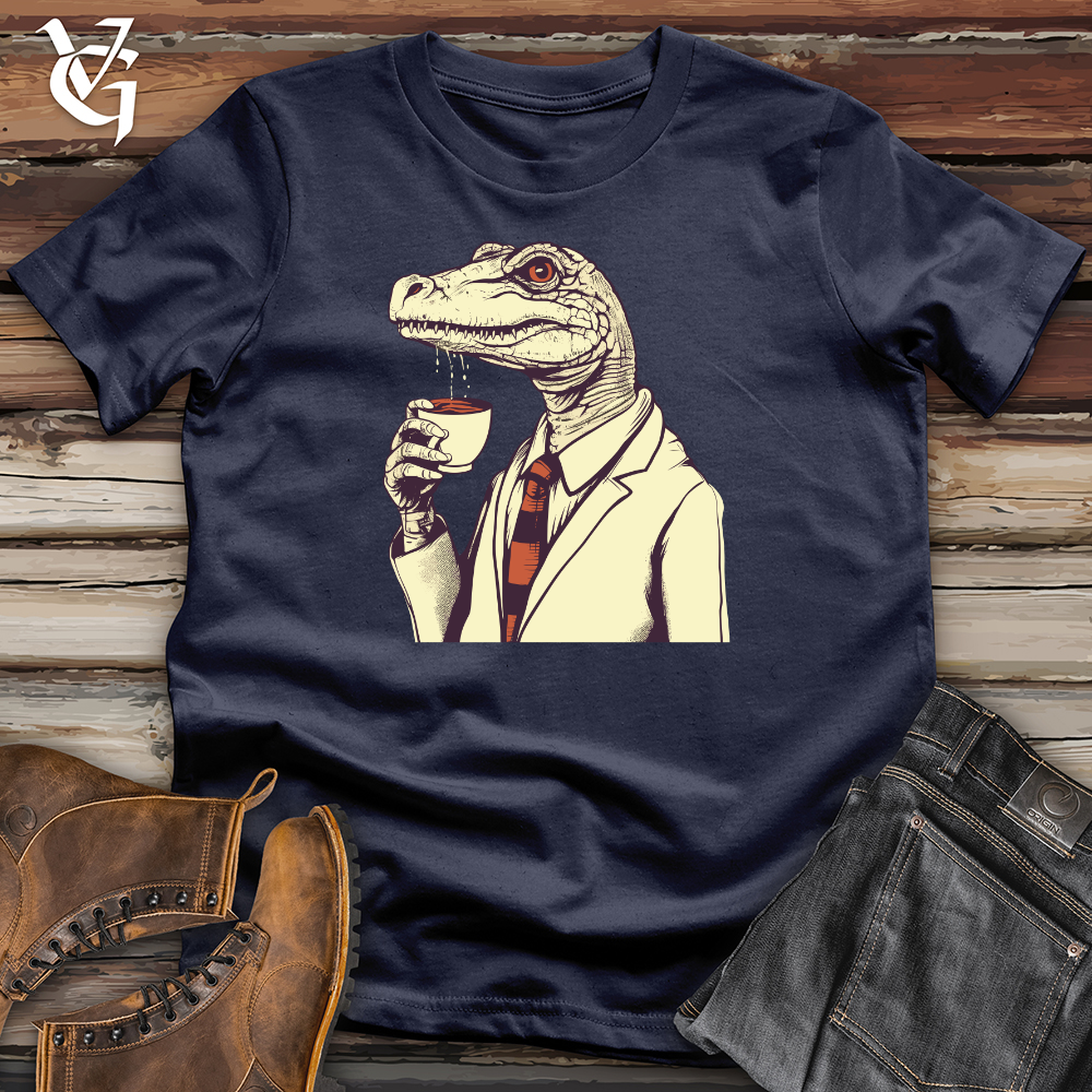 Coffeetime Lizard Tranquility Softstyle Tee