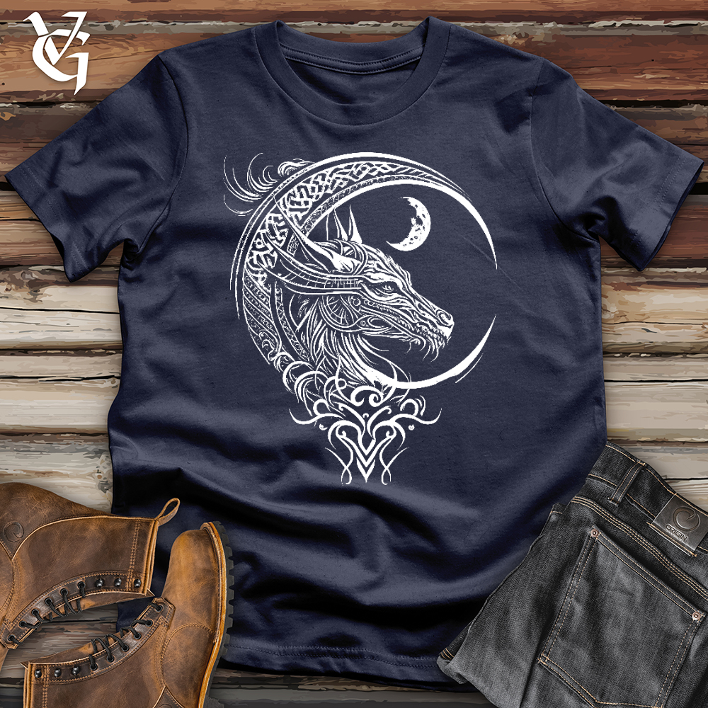 Celtic Dragon and Moon Softstyle Tee