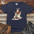 Retro Scooting Rabbit Heavy Cotton Comfort Colors Tee