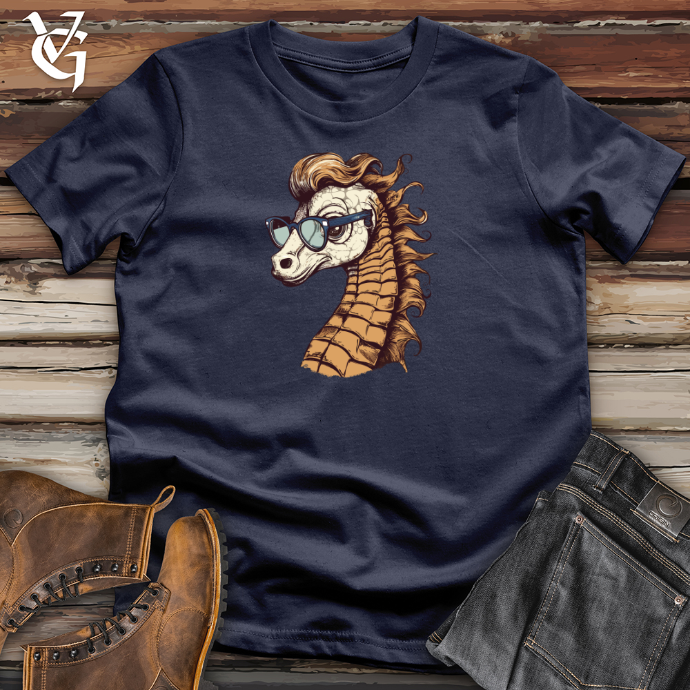 Seahorse Ocean Swell Hipster Hues Softstyle Tee