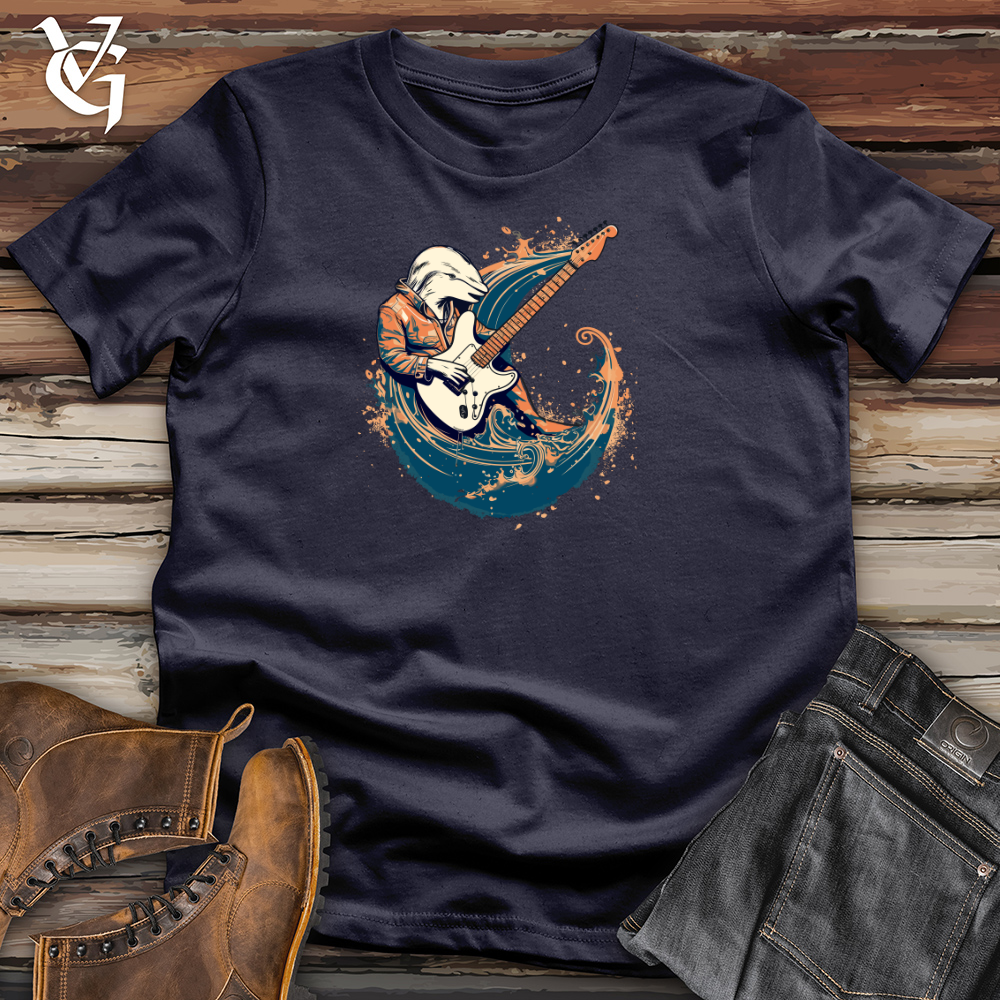 Vintage Cosmic Guitar Dolphin Cotton Tee