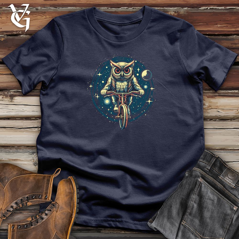 Galactic Cyclist Owl Adventure Softstyle Tee