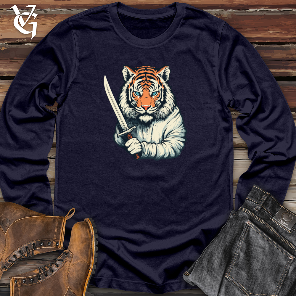Blade Wielding Tiger Long Sleeve