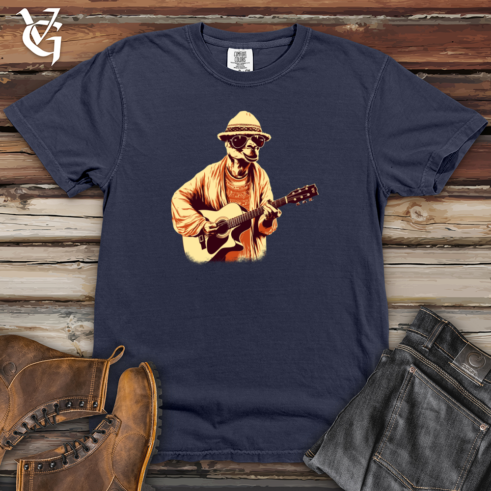 Camel Desert Melody Guitar Groove Heavy Cotton Comfort Colors Tee