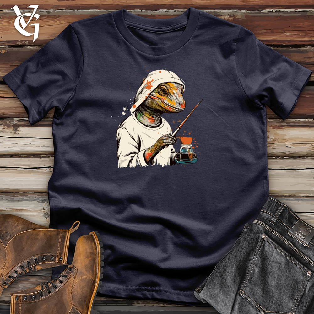 Scaled Artistry Cotton Tee