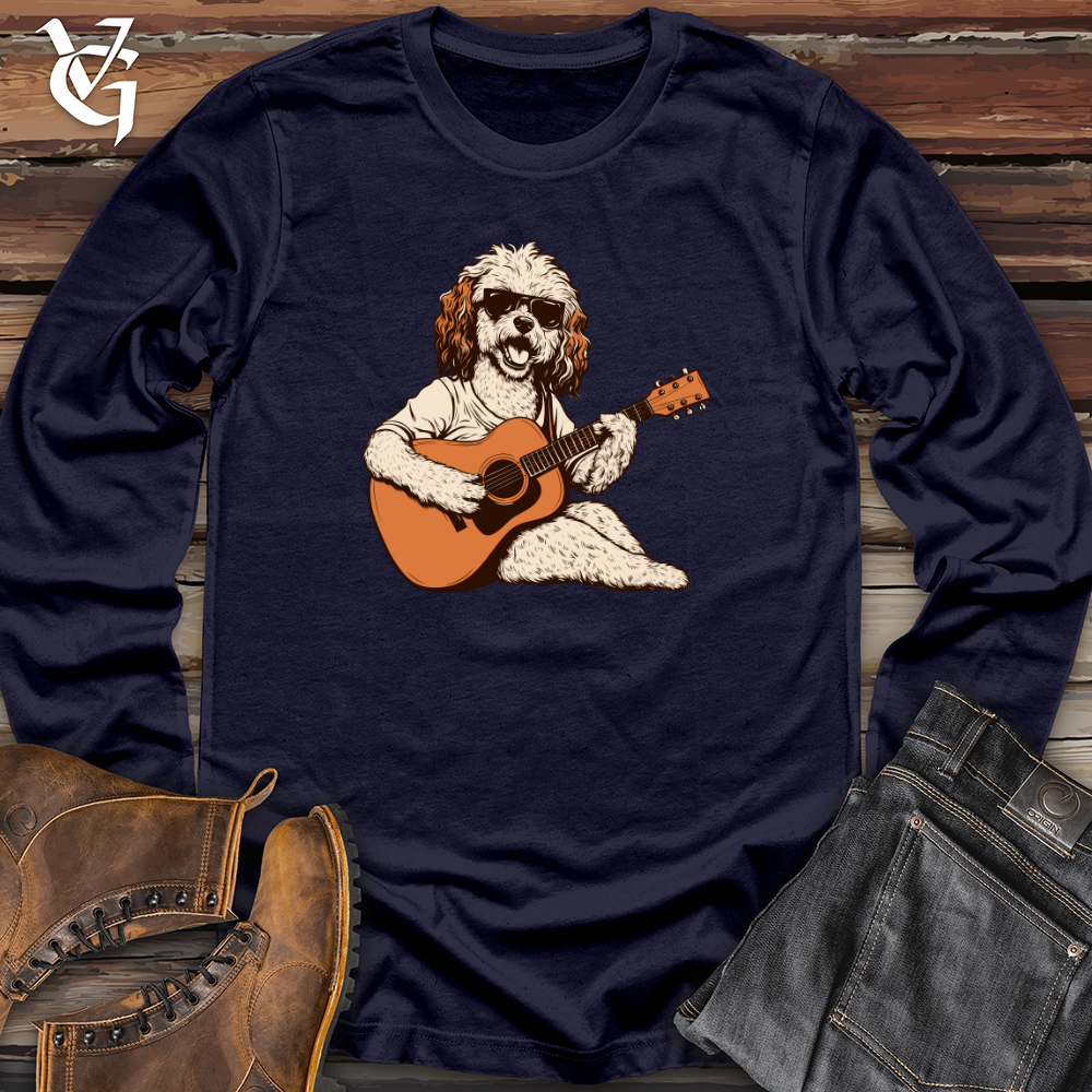 Vintage Jamming Pooch Long Sleeve