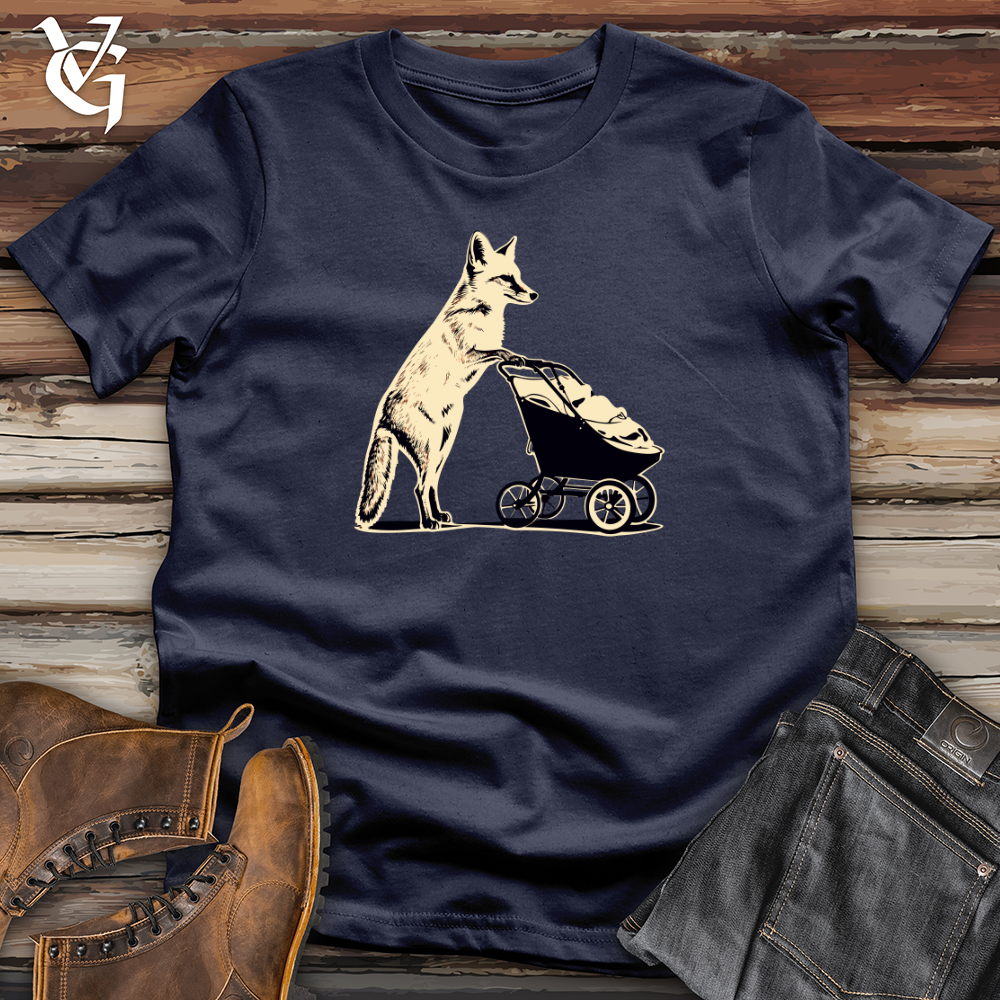 Retro Strolling Fox Softstyle Tee