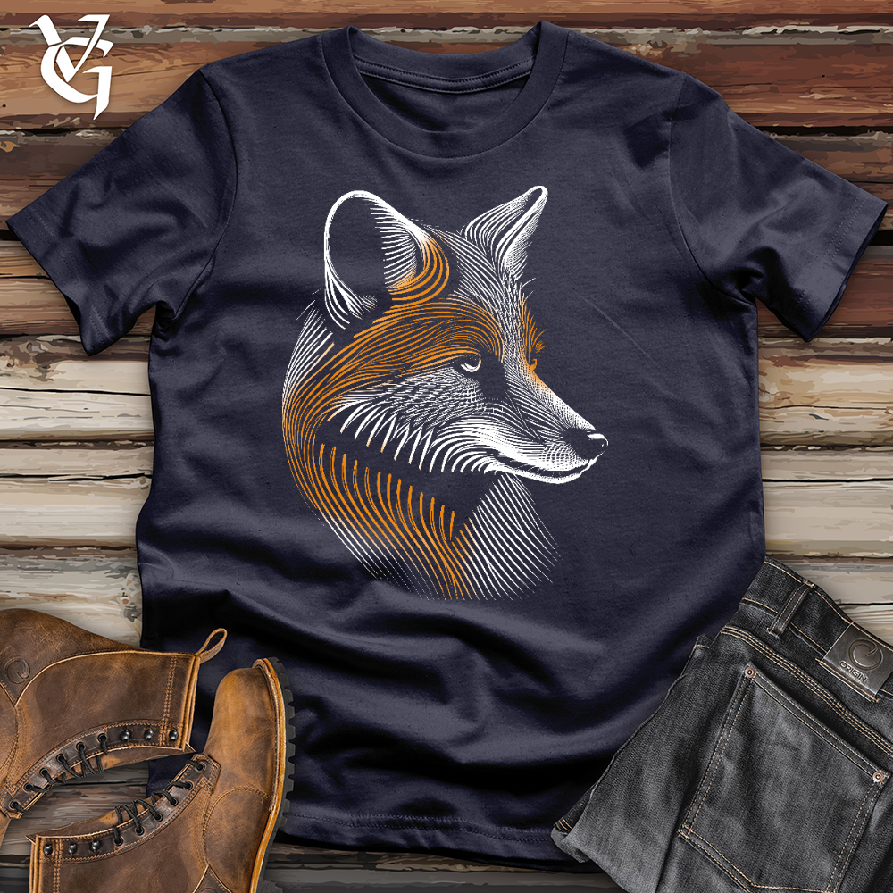 Fox Painting Cotton Tee