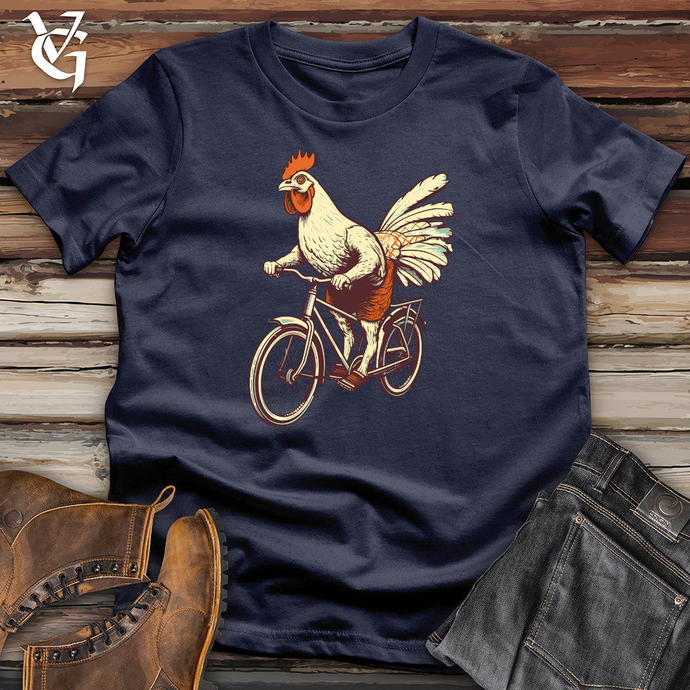 Chicken Cycle Barnyard Joyride Softstyle Tee