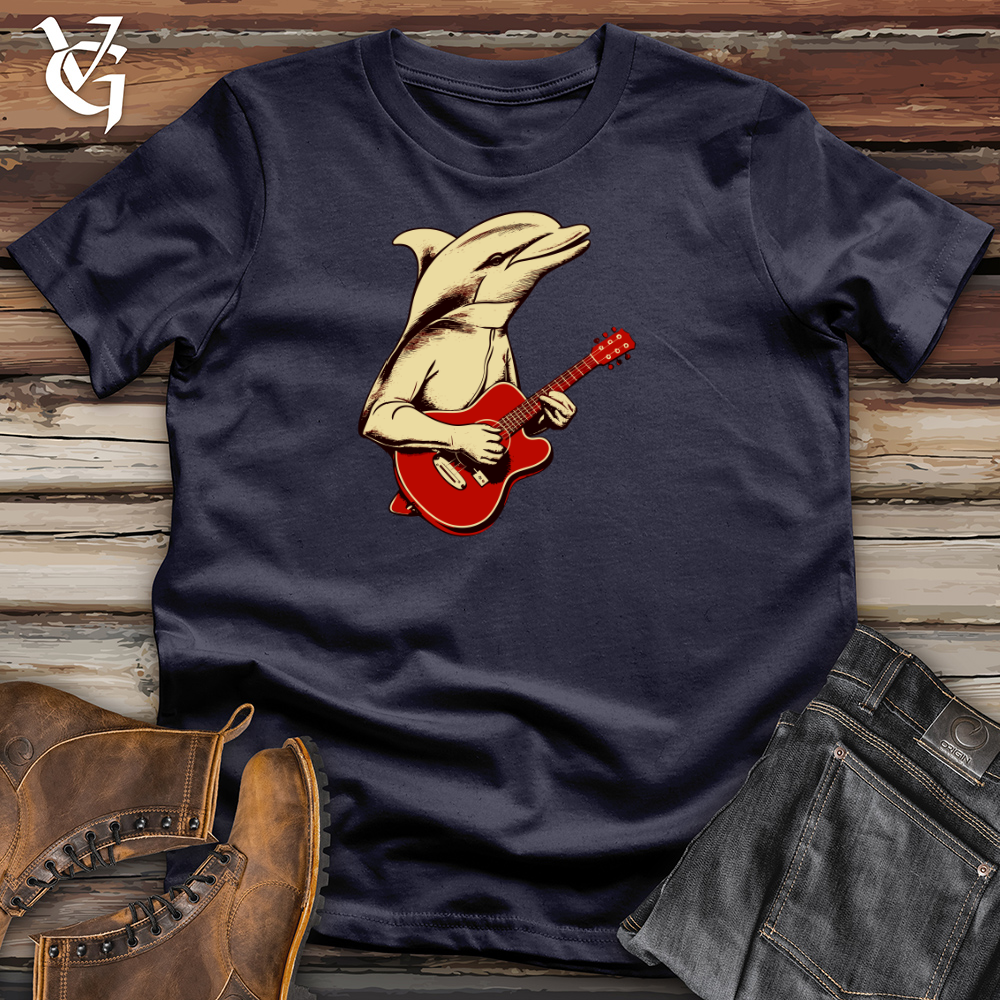 Vintage Melody Dolphin Cotton Tee