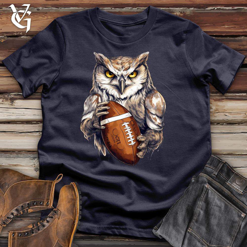 Owl Quarterback Cotton Tee