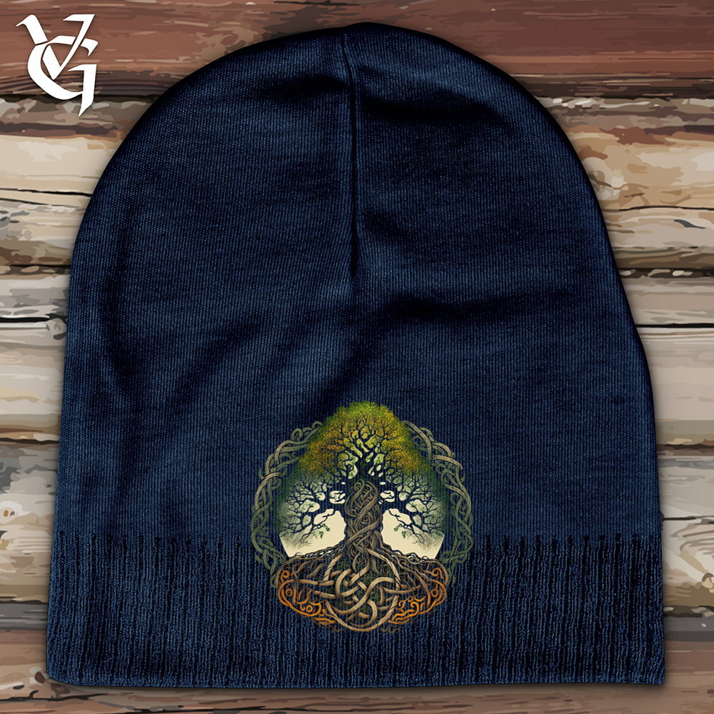 Celtic Life of Tree Cotton Beanie