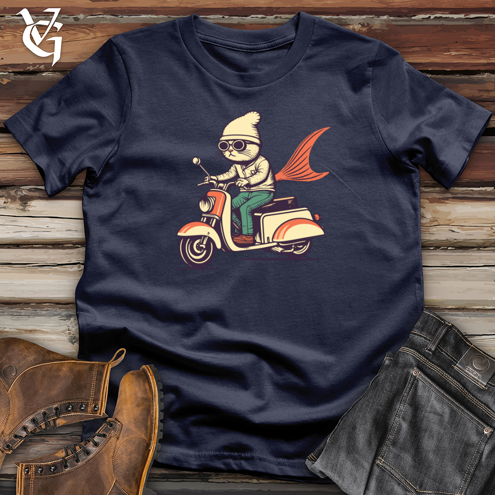 Cat Fish Scooter Adventure Softstyle Tee