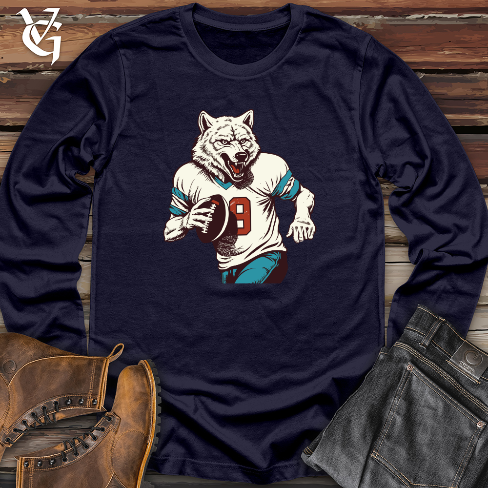 Gridiron Wolf Long Sleeve