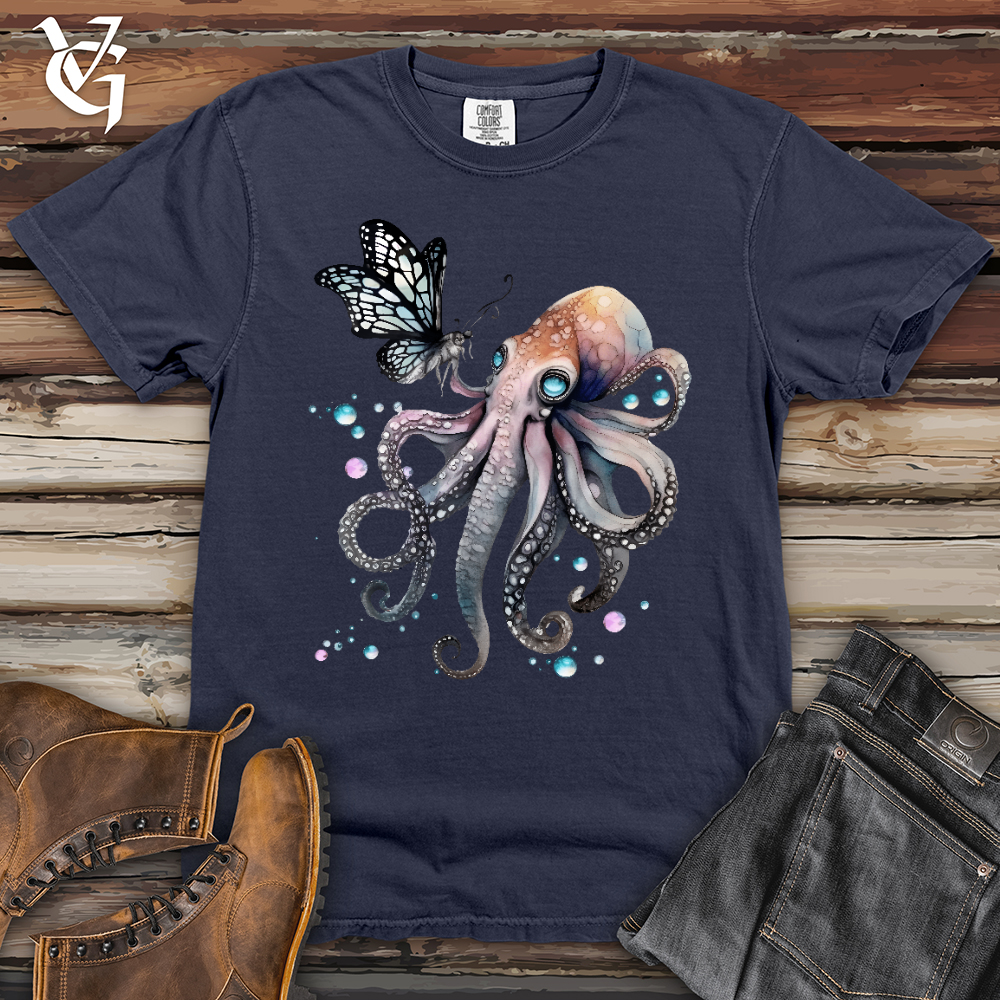 Octopus Butterfly Heavy Cotton Comfort Colors Tee