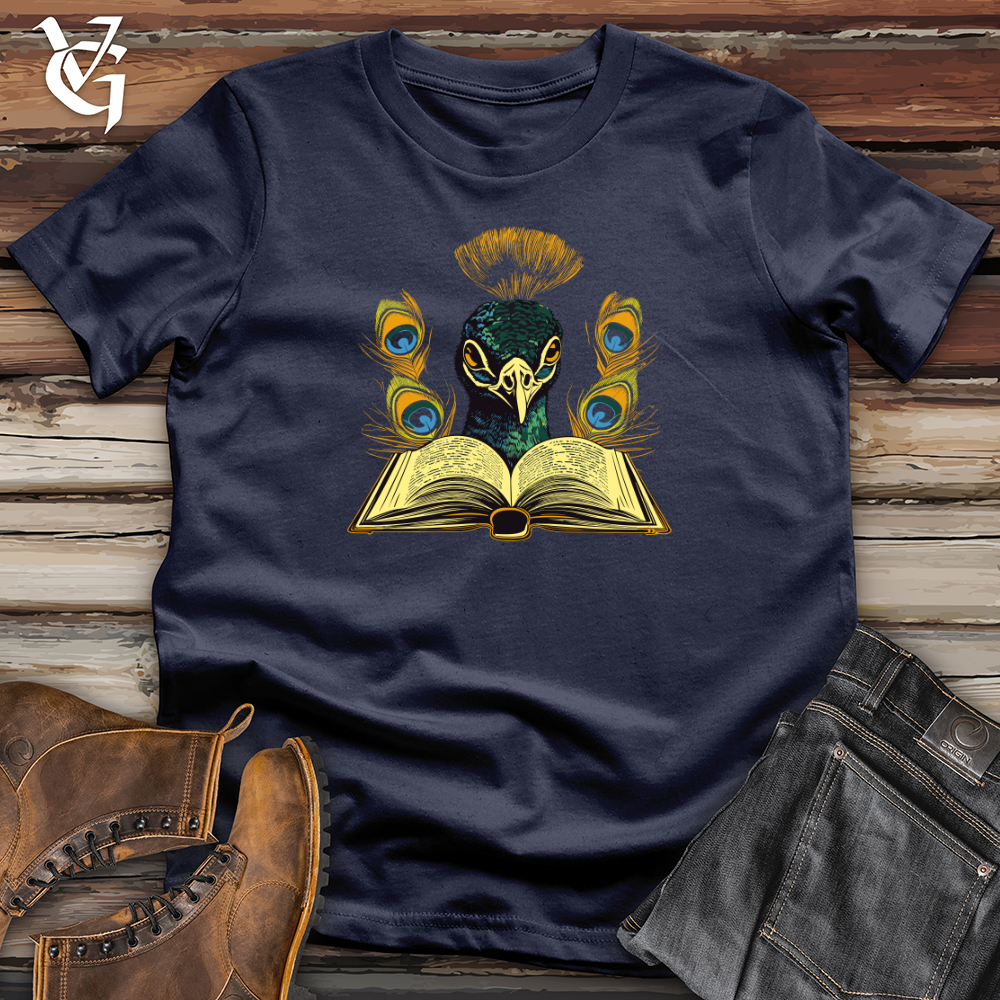 Peacock Poet Softstyle Tee