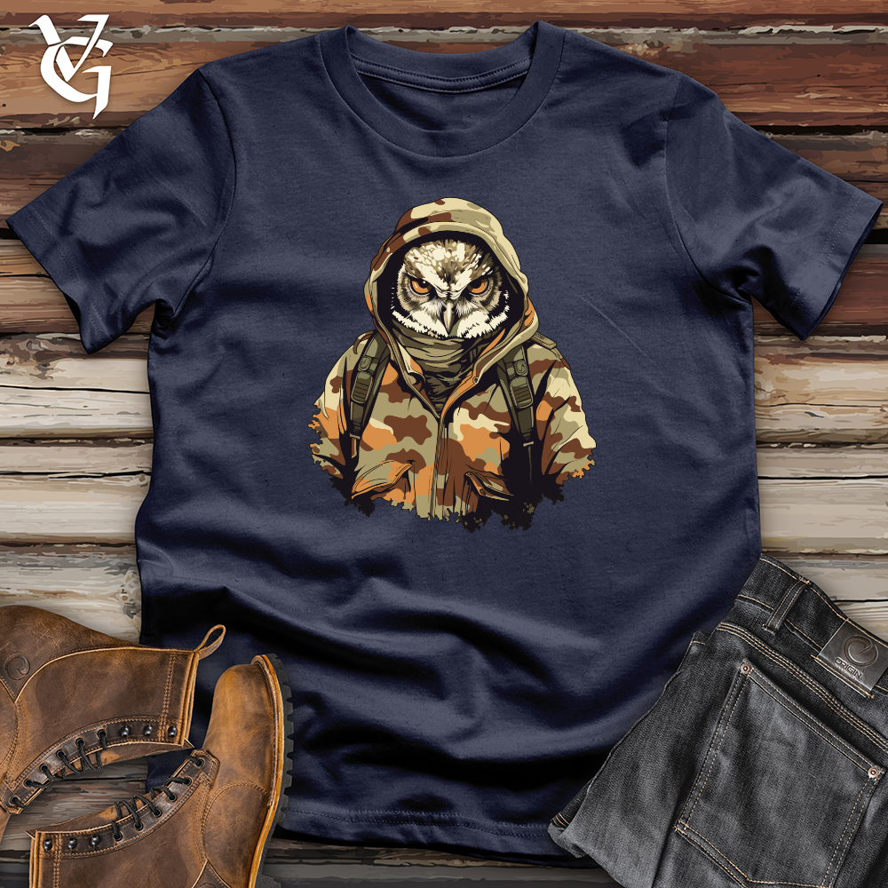 Owl Camo Army Night Watch Softstyle Tee