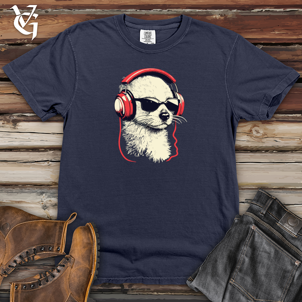 Ferret Headphone Harmony Heavy Cotton Comfort Colors Tee