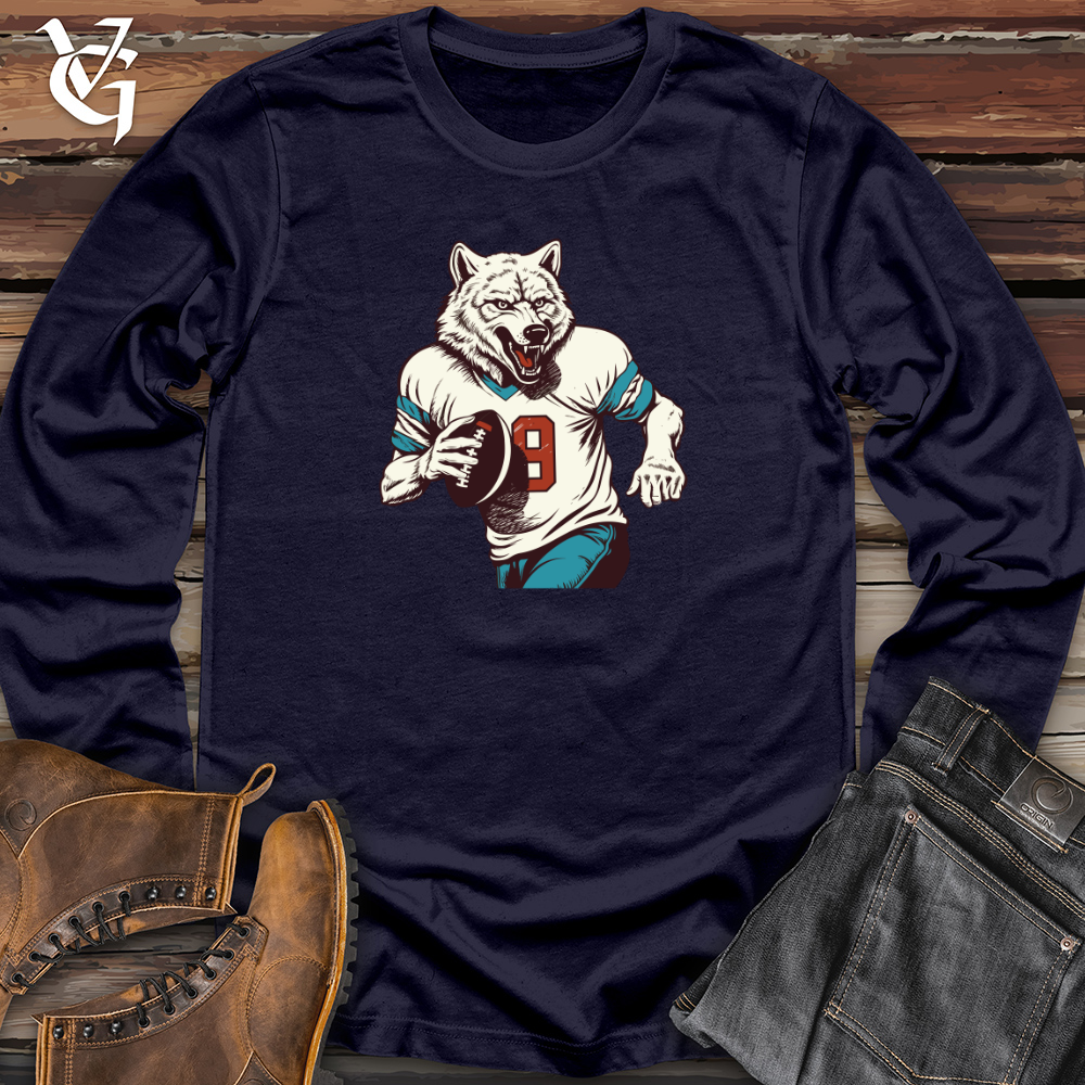 Gridiron Wolf Long Sleeve