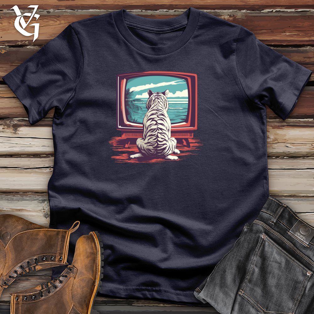 Retro Channel Tiger Cotton Tee