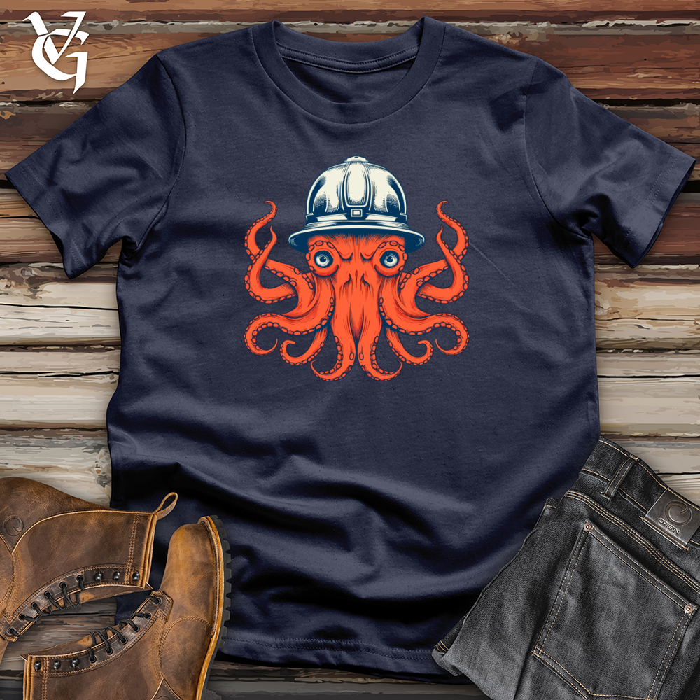 Octopus Firefighter's Brigade Cap Softstyle Tee