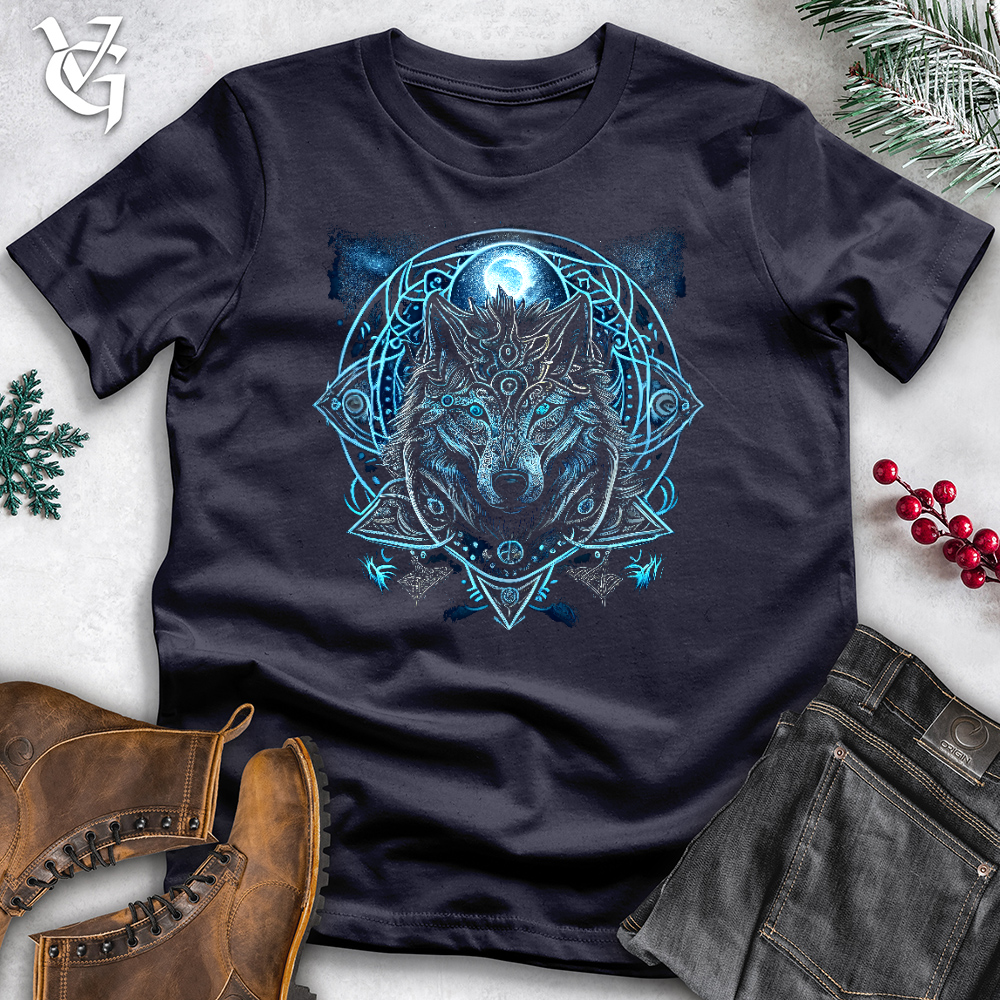 Celtic Fenrir Wolf Cotton Tee