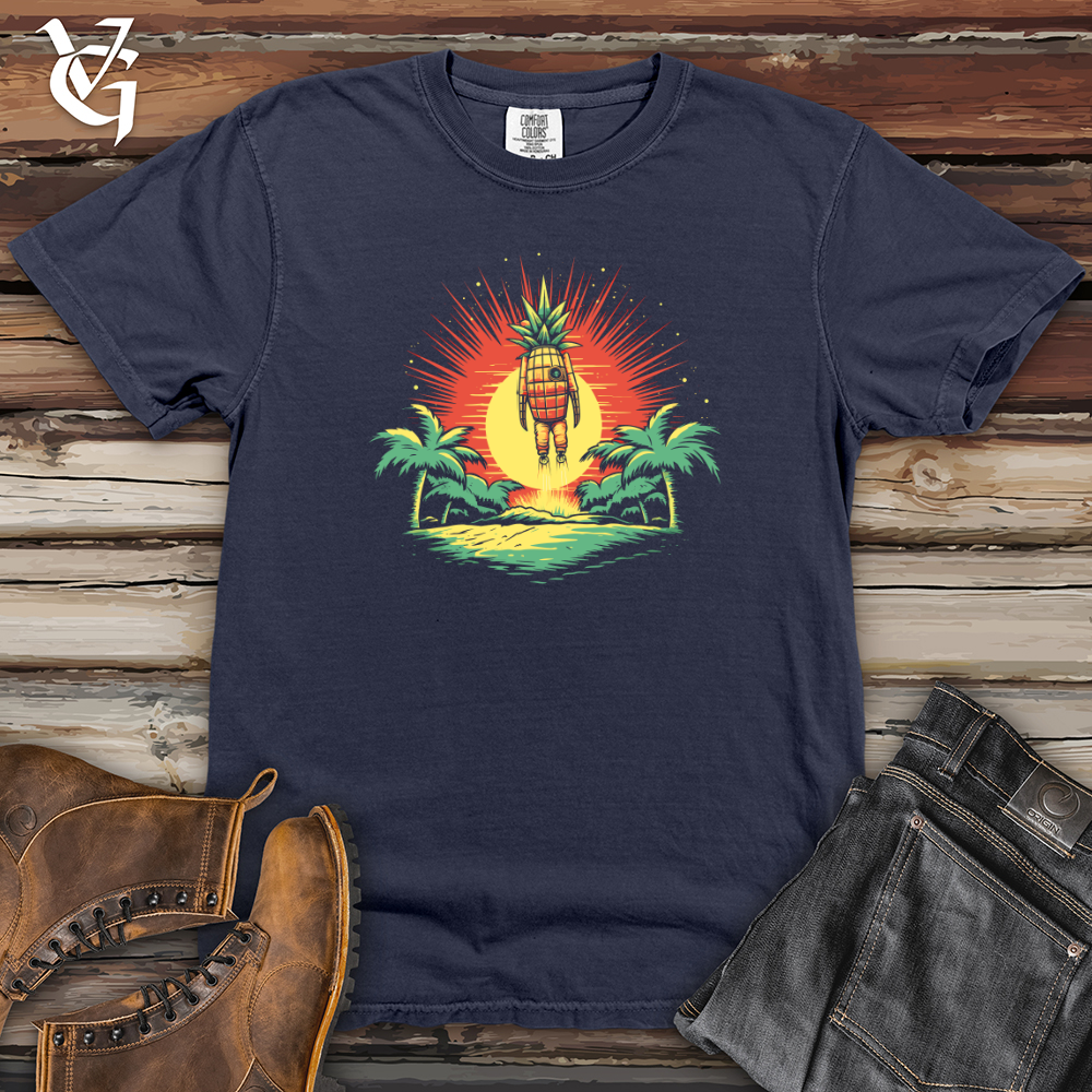 Cosmic Pineapple Jetpack Heavy Cotton Comfort Colors Tee