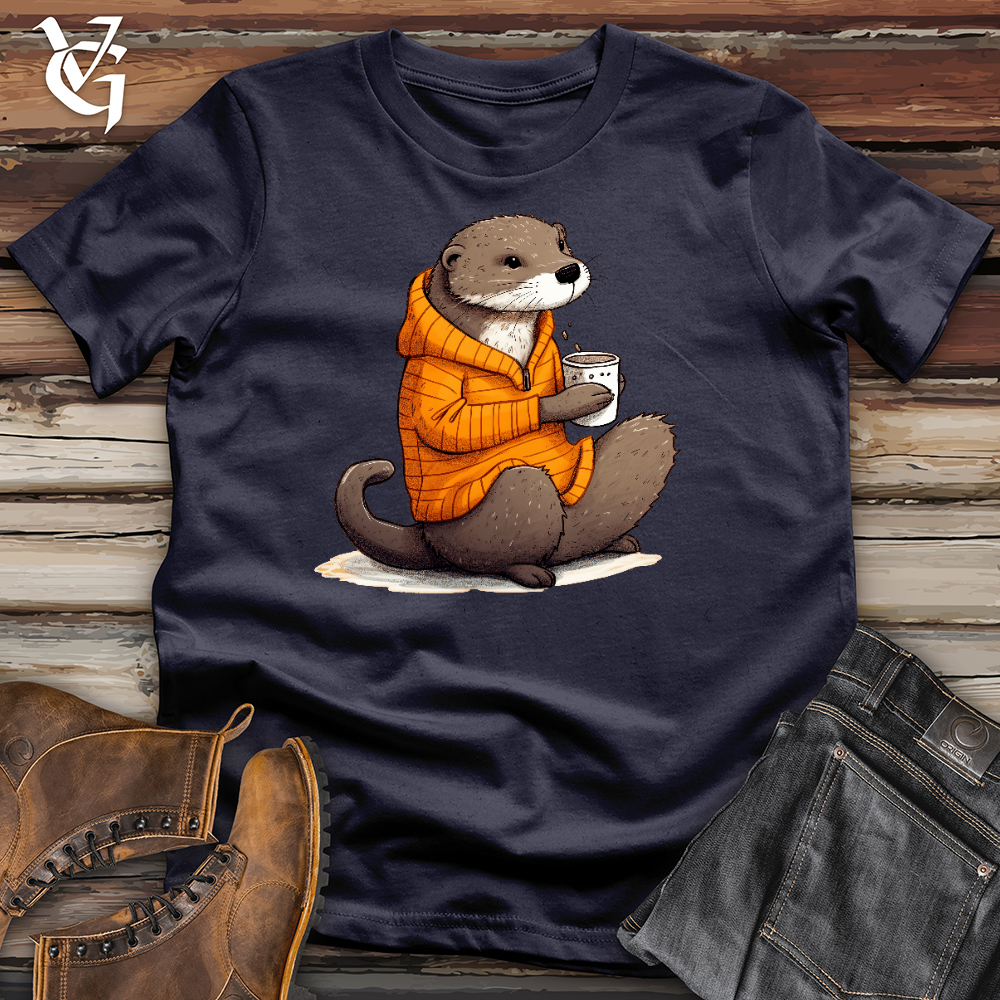 Tea Time Otter Cotton Tee