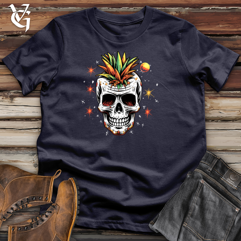 Cosmic Fruit Skull Cotton Tee