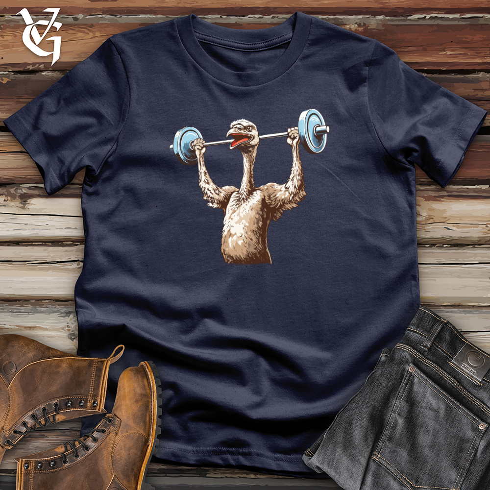 Ostrich Powerlifting Champ Softstyle Tee