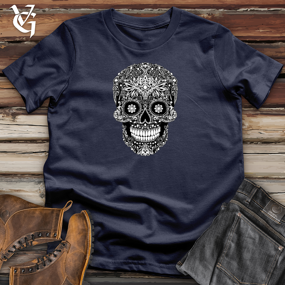 Mystic Mandala Skull Softstyle Tee