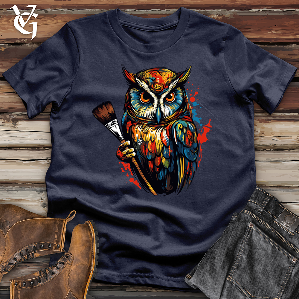 Classic Painter Owl Softstyle Tee