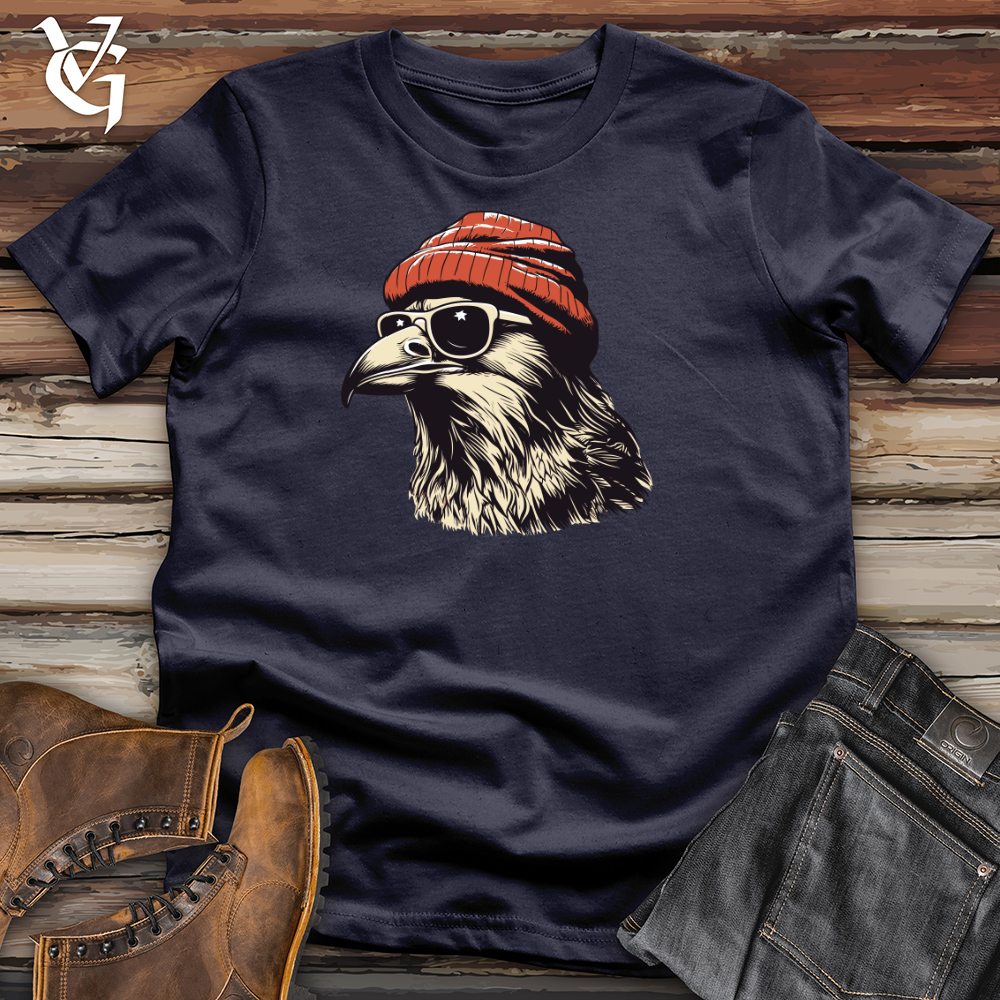 Retro Cool Crow Cotton Tee