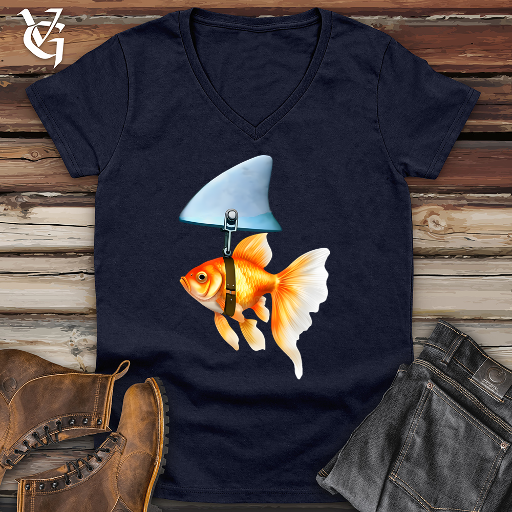 Goldfish Shark Fin Softstyle V-Neck