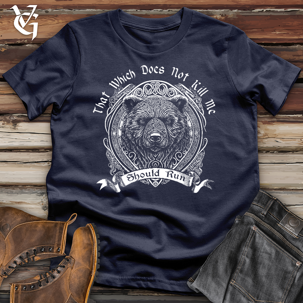 Should Run Vg Bear Softstyle Tee